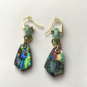 Kendra Scott Abalone Shell Drop Earrings